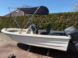 Consoleboot kopen? Romana 430 met Yamaha 9.9 PK 4 Takt