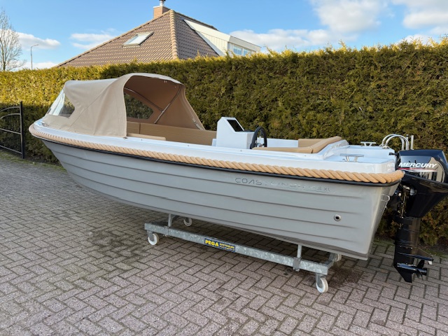 Coastliner 479XL sloep met Mercury 9.9 PK Buitenboordmotor