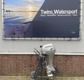 Honda 8 PK 4 Takt langstart 2007 elektrische start en Afstandsbediening.