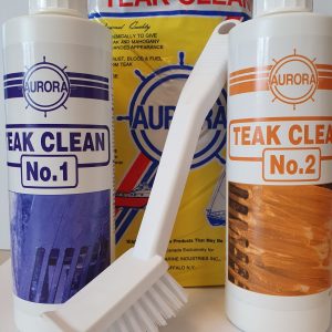 Teak clean pakket.3 Teak Cleaner voor Boot-Teak en Mahonie